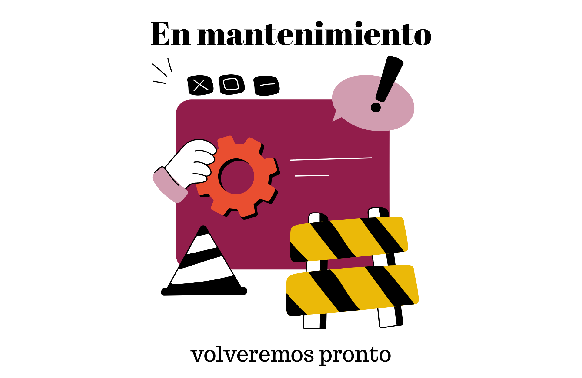 Pagina en mantenimiento